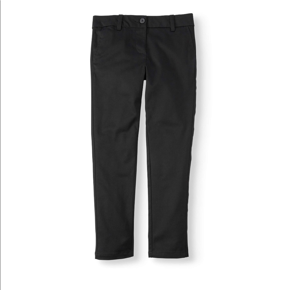 NWT Girls School Uniform Twill Skinny Pants